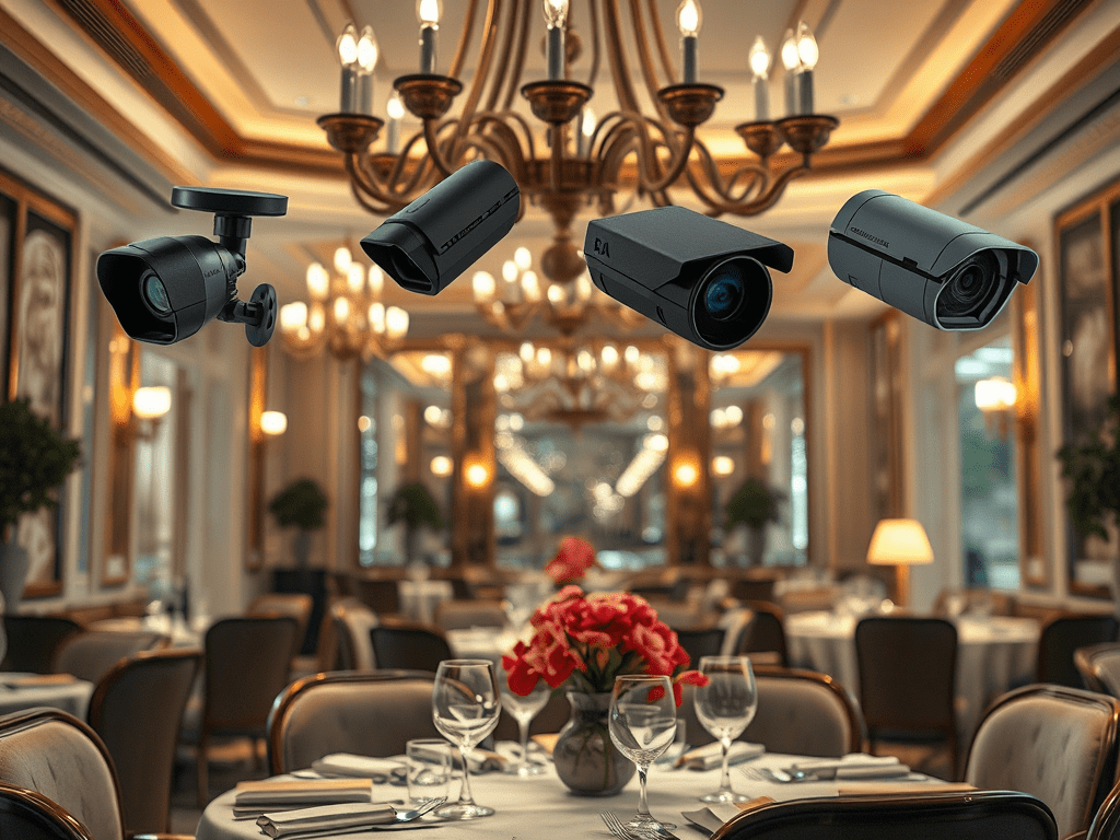 Microcámaras de espionaje en restaurantes de&nbsp;lujo