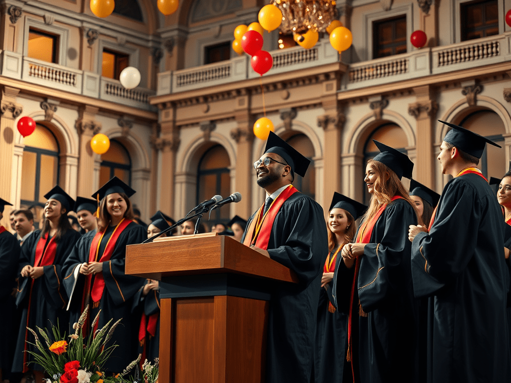 Discurso de graduación&nbsp;MNDTIA