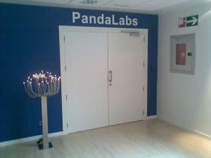 Entrada a los laboratorios de Panda Security