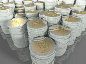 Pilas de bitcoins