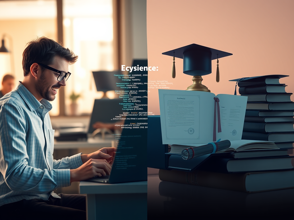 Experiencia vs Títulos: ¿Qué Importa Más en el Trabajo?